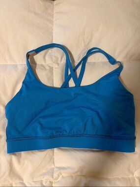 Lululemon Blue Strappy Sports Bra size 6